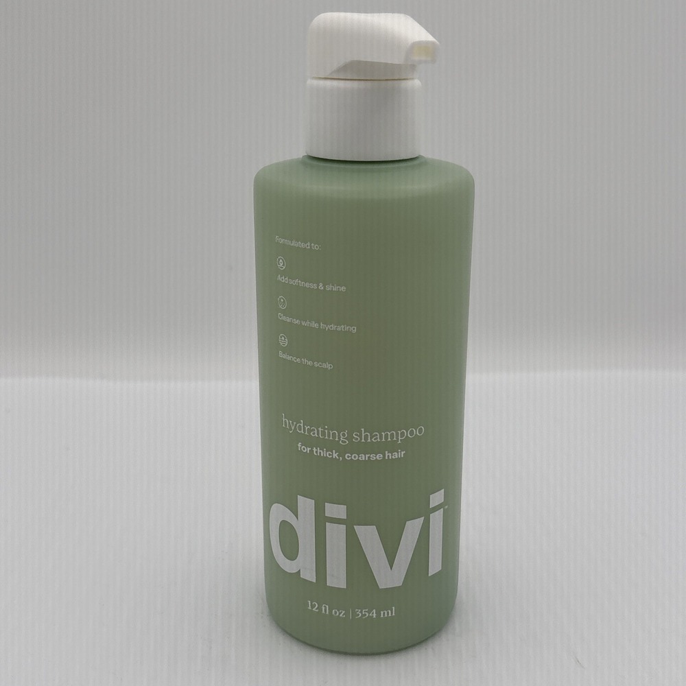 Divi Hydrating Shampoo For Thick, Coarse Hair 12 Fl Oz New Without Box